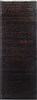 Gabbeh Brown Runner Hand Knotted 31 X 81  Area Rug 250-23245 Thumb 0