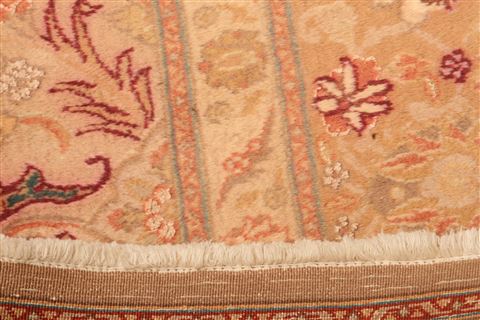 Tabriz Brown Hand Knotted 67 X 101 Area Rug 100-23247 Image 7