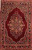 Yazd Red Hand Knotted 68 X 103  Area Rug 100-23257 Thumb 0