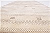 Gabbeh Beige Runner Hand Knotted 27 X 81  Area Rug 250-23267 Thumb 1