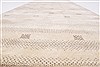 Gabbeh Beige Runner Hand Knotted 27 X 81 Area Rug 250-23267 Thumb 1