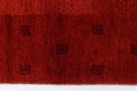 Gabbeh Red Runner Hand Knotted 26 X 710 Area Rug 250-23268 Image 1