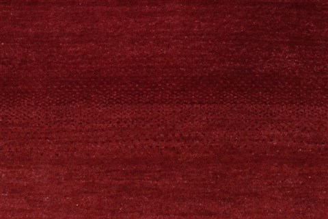 Gabbeh Red Runner Hand Knotted 26 X 710 Area Rug 250-23268 Image 2