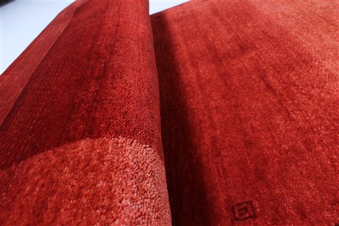 Gabbeh Red Runner Hand Knotted 26 X 710 Area Rug 250-23268 Image 7