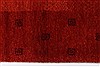 Gabbeh Red Runner Hand Knotted 26 X 710  Area Rug 250-23268 Thumb 1