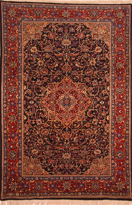 Sarouk Red Hand Knotted 611 X 102 Area Rug 100-23280 Image 0