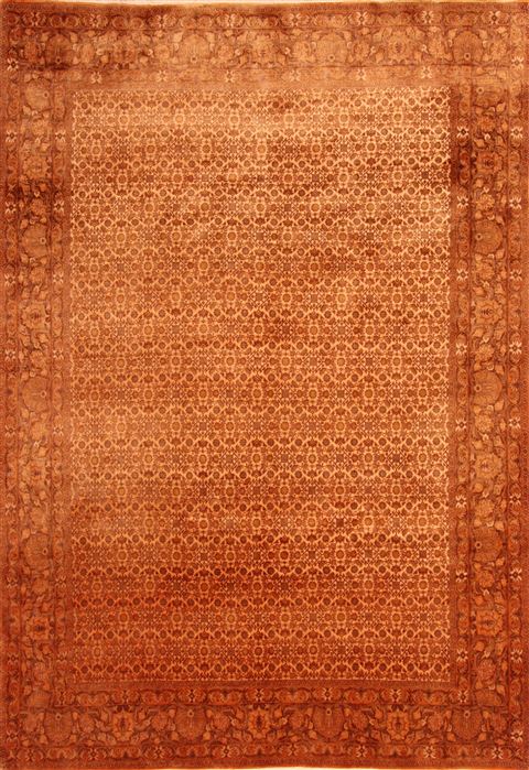 Bidjar Yellow Hand Knotted 67 X 99 Area Rug 100-23284 Image 0