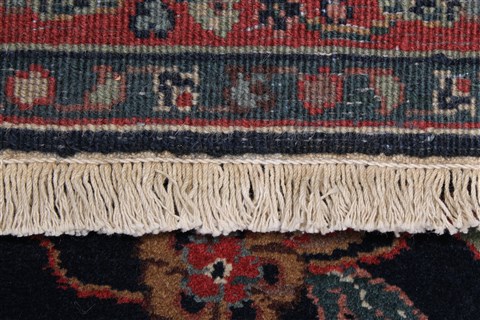 Tabriz Blue Runner Hand Knotted 28 X 710 Area Rug 250-23291 Image 11