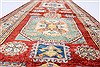 Kazak Red Runner Hand Knotted 27 X 87  Area Rug 250-23312 Thumb 12