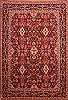 Yazd Red Hand Knotted 610 X 100  Area Rug 100-23313 Thumb 0