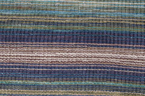 Modern Green Runner Hand Knotted 26 X 80  Area Rug 250-23315 Image 3