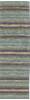 Modern Green Runner Hand Knotted 26 X 80  Area Rug 250-23315 Thumb 0