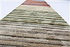 Modern Multicolor Runner Hand Knotted 26 X 80  Area Rug 250-23320 Thumb 2