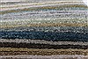 Modern Multicolor Runner Hand Knotted 26 X 80  Area Rug 250-23320 Thumb 8
