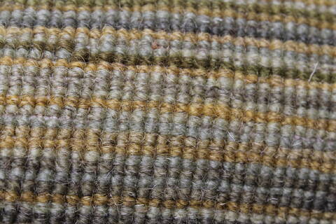 Modern Green Runner Hand Knotted 26 X 80  Area Rug 250-23322 Image 6