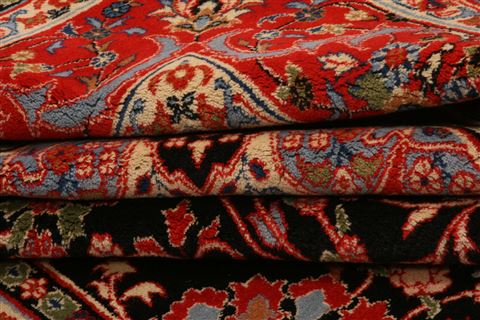 Tabriz Red Hand Knotted 60 X 90 Area Rug 100-23323 Image 7
