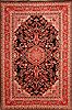 Tabriz Red Hand Knotted 60 X 90  Area Rug 100-23323 Thumb 0