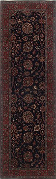 Indian Tabriz Blue Runner 6 to 9 ft Wool Carpet 23326