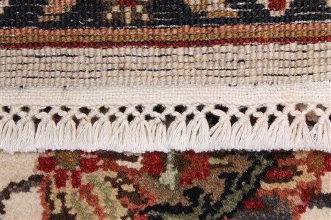 Kashmar Beige Runner Hand Knotted 26 X 80 Area Rug 250-23327 Image 11