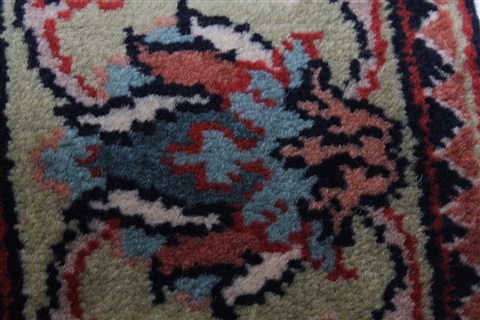 Kashmir Blue Runner Hand Knotted 28 X 711 Area Rug 250-23331 Image 7