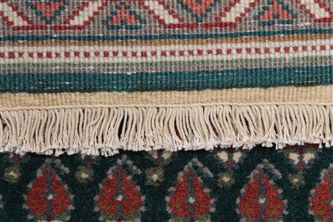 Bidjar Green Runner Hand Knotted 27 X 78 Area Rug 250-23337 Image 2