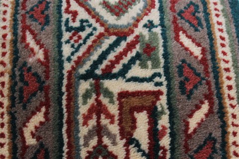 Bidjar Green Runner Hand Knotted 27 X 78 Area Rug 250-23337 Image 8