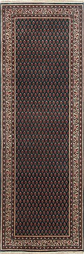 Bidjar Green Runner Hand Knotted 2'7" X 7'8"  Area Rug 250-23337