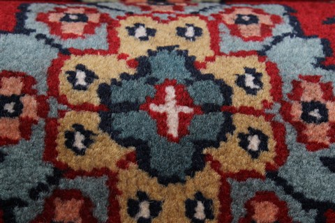 Semnan Red Runner Hand Knotted 27 X 710 Area Rug 250-23339 Image 6