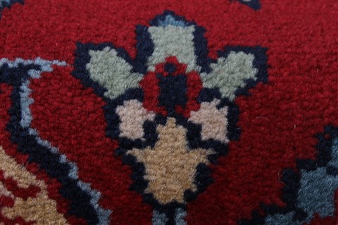 Semnan Red Runner Hand Knotted 27 X 710 Area Rug 250-23339 Image 8