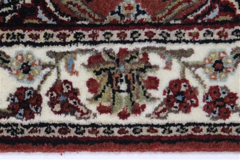 Semnan Brown Runner Hand Knotted 25 X 80 Area Rug 250-23341 Image 1