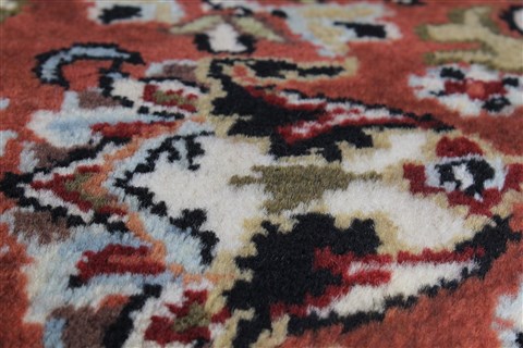 Semnan Brown Runner Hand Knotted 25 X 80 Area Rug 250-23341 Image 5