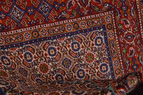 Mood Beige Hand Knotted 31 X 40  Area Rug 100-23376 Image 6