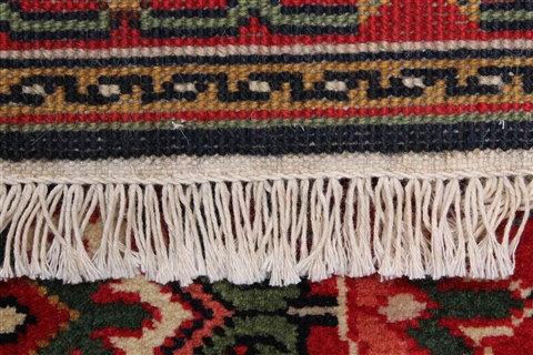 Heriz Black Runner Hand Knotted 27 X 711 Area Rug 250-23384 Image 12