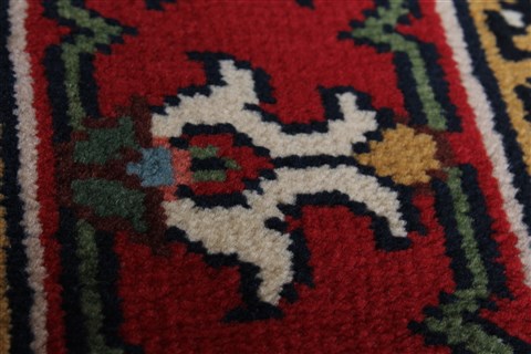Heriz Black Runner Hand Knotted 27 X 711 Area Rug 250-23384 Image 8