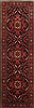 Heriz Black Runner Hand Knotted 27 X 711  Area Rug 250-23384 Thumb 0