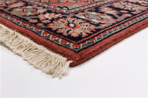 Kashan Purple Runner Hand Knotted 26 X 710 Area Rug 250-23385 Image 3