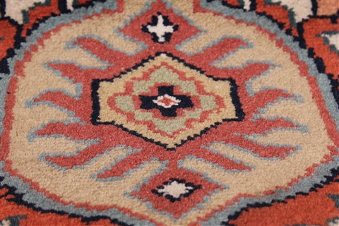 Kashan Purple Runner Hand Knotted 26 X 710 Area Rug 250-23385 Image 4