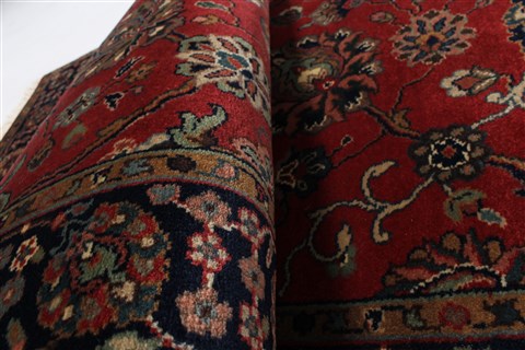 Tabriz Red Runner Hand Knotted 28 X 711 Area Rug 250-23387 Image 9