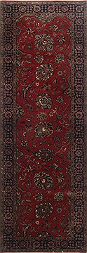 Tabriz Red Runner Hand Knotted 2'8" X 7'11"  Area Rug 250-23387