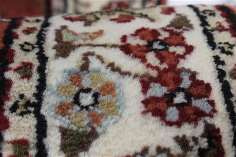 Kashan Brown Runner Hand Knotted 25 X 80 Area Rug 250-23388 Image 10