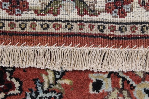 Kashan Brown Runner Hand Knotted 25 X 80 Area Rug 250-23388 Image 2