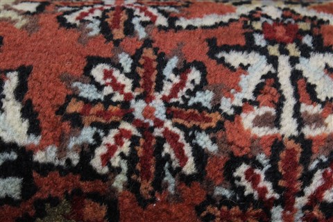 Kashan Brown Runner Hand Knotted 25 X 80 Area Rug 250-23388 Image 9