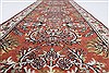 Kashan Brown Runner Hand Knotted 25 X 80  Area Rug 250-23388 Thumb 3