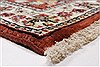 Kashan Brown Runner Hand Knotted 25 X 80  Area Rug 250-23388 Thumb 7