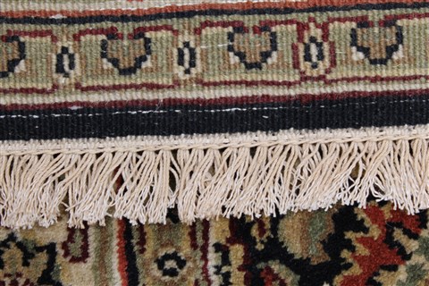 Herati Black Runner Hand Knotted 28 X 710 Area Rug 250-23390 Image 2