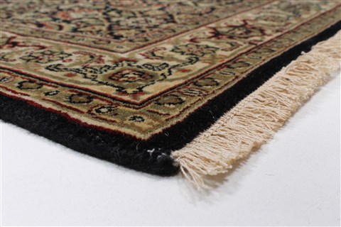 Herati Black Runner Hand Knotted 28 X 710 Area Rug 250-23390 Image 7