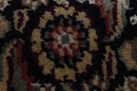 Herati Black Runner Hand Knotted 28 X 710 Area Rug 250-23390 Image 9