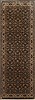 Herati Black Runner Hand Knotted 28 X 710  Area Rug 250-23390 Thumb 0