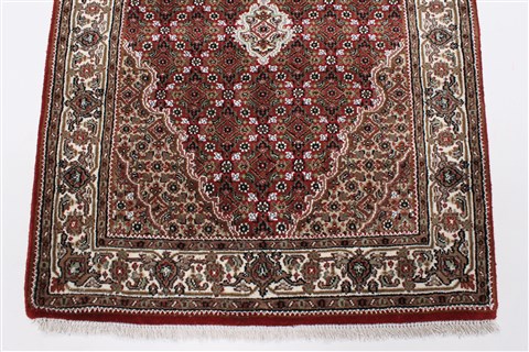 Bidjar Red Runner Hand Knotted 28 X 84  Area Rug 250-23391 Image 5