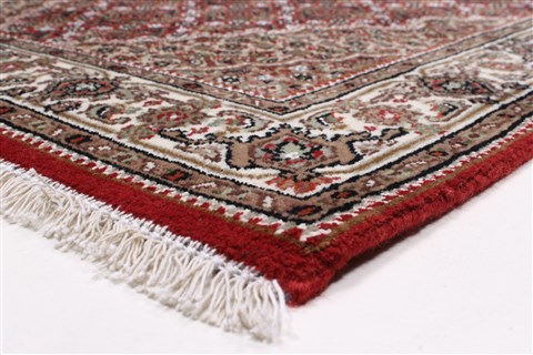 Bidjar Red Runner Hand Knotted 28 X 84  Area Rug 250-23391 Image 6
